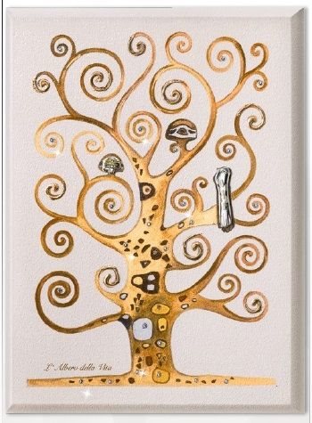 Tableau Acca Albero Della Vita in Argent 194DH.51X64 - 194DH.51X64